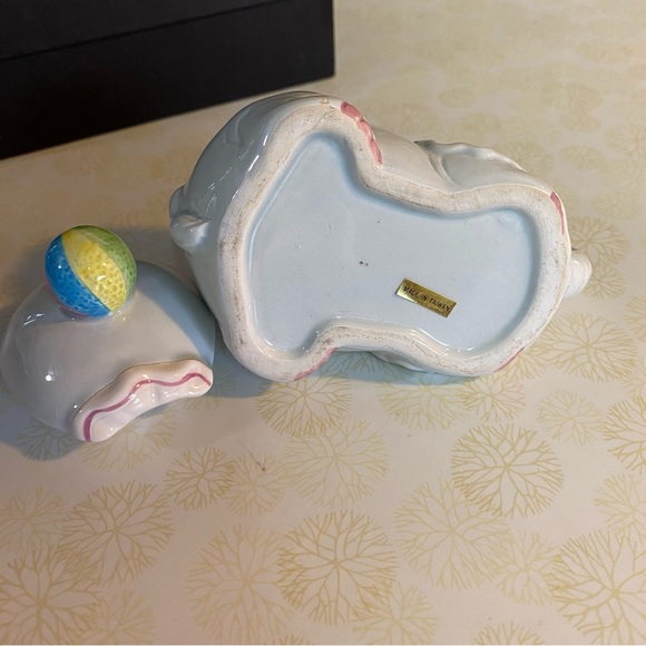 Vintage Circus elephant trinket box dish - Picture 6 of 6